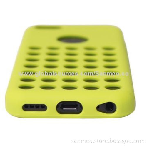 Silicone Case for iPhone 5c/iPhone Mini, Soft, Anti-scratch, Easy to Put-on and Remove